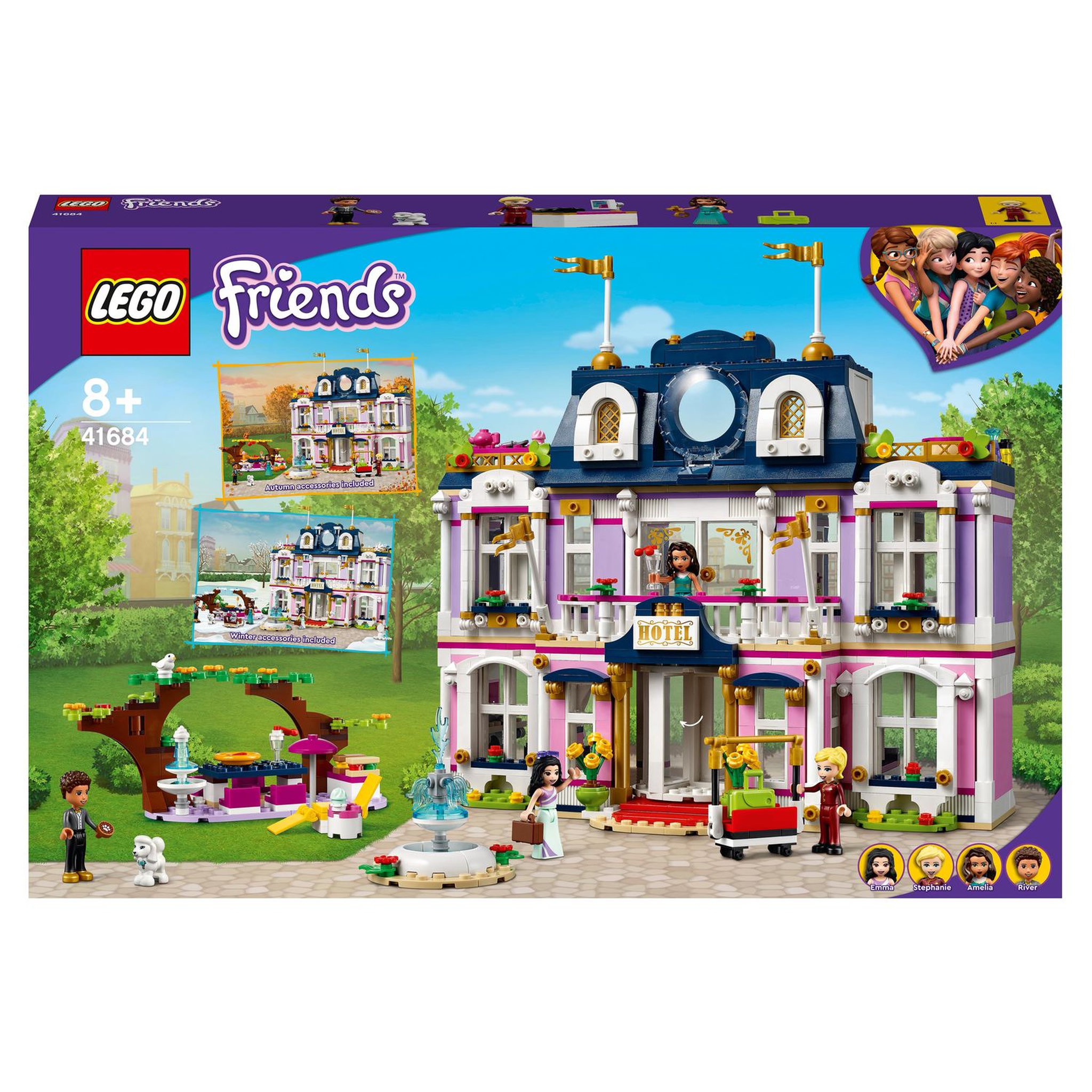 LEGO Friends 41684 - Heartlake City Grand Hotel 