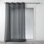 Voir la diapositive 1 : Paris Prix Rideau Voilage à Œillets  Linea  140x240cm Anthracite