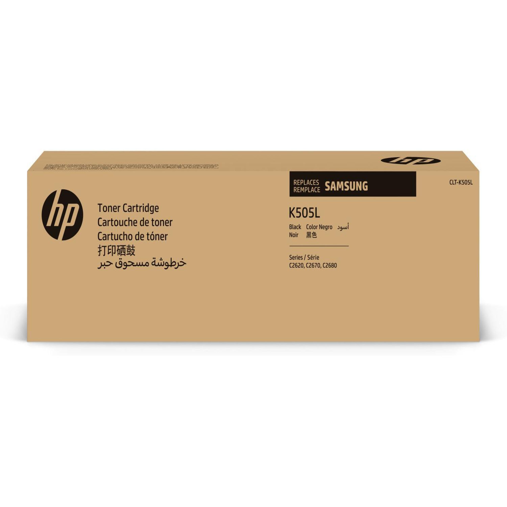 HP Samsung clt-k505l high-yield black original toner cartridge cartouche de toner 1 pièce(s)