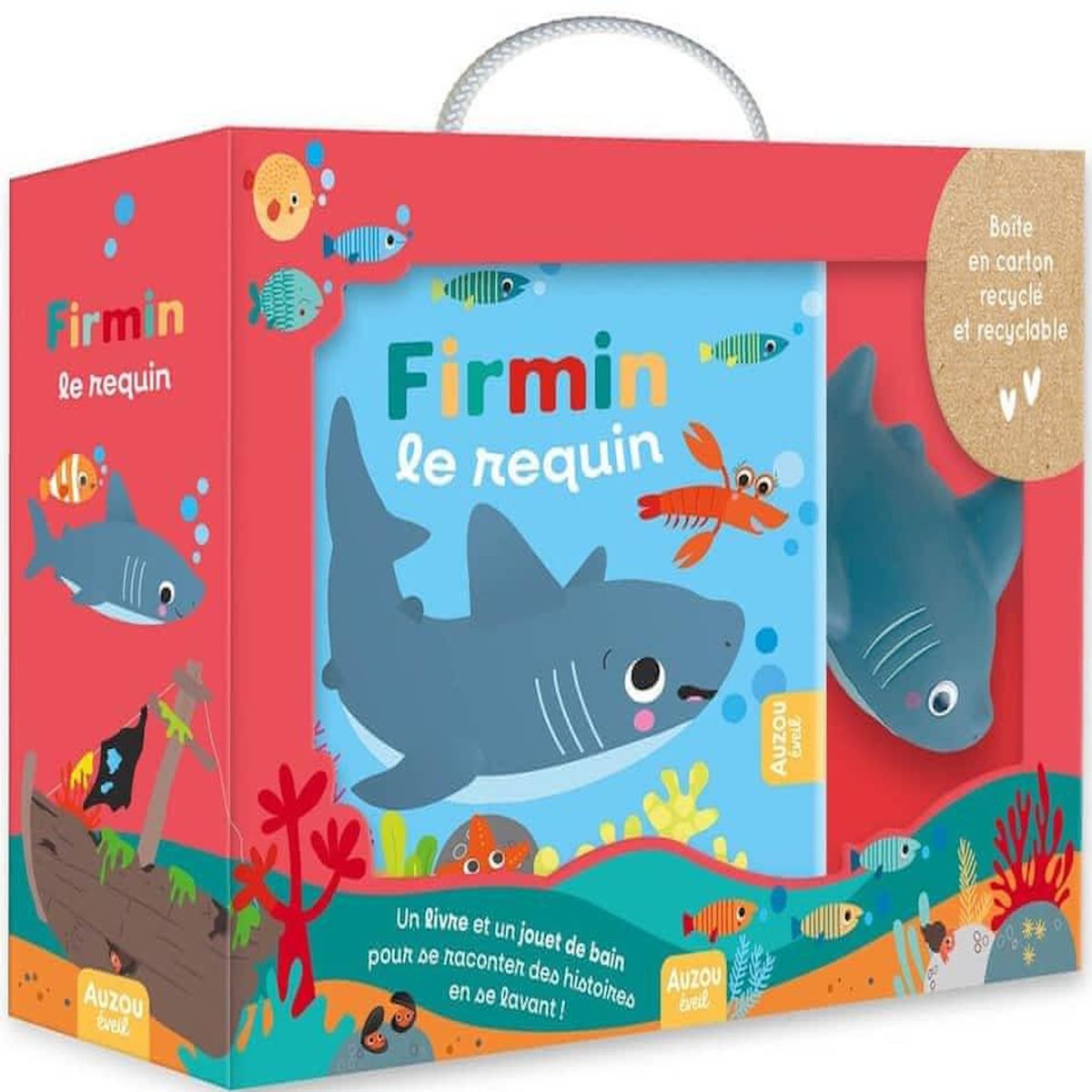 FIRMIN LE REQUIN. AVEC 1 JOUET, Martinez Sigrid