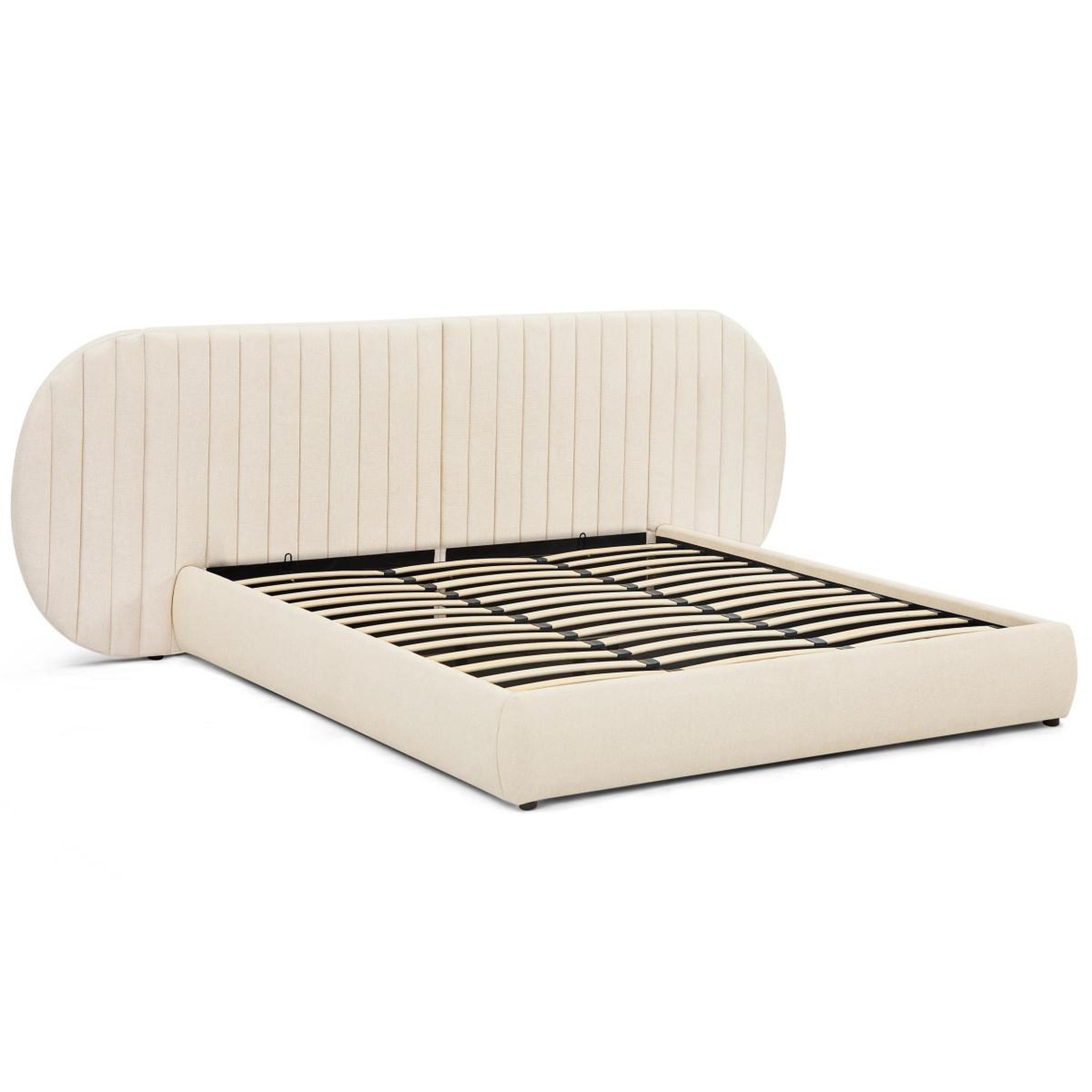 Paris Prix Lit coffre tête de lit modulable  comfy  180x200cm beige