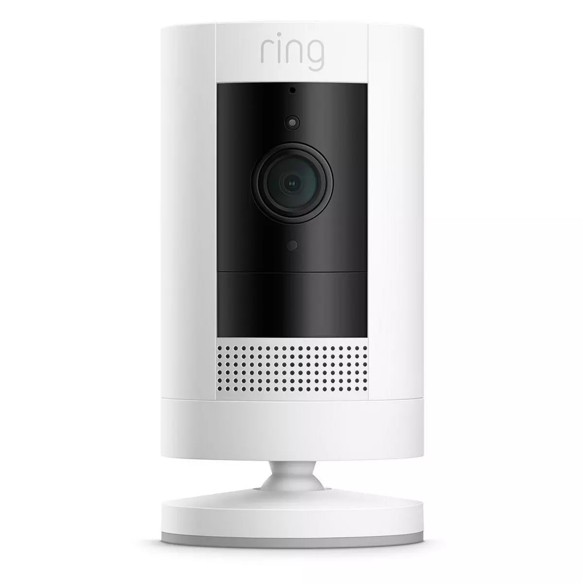 Ring Caméra de surveillance Wifi Stick Up Cam blanche