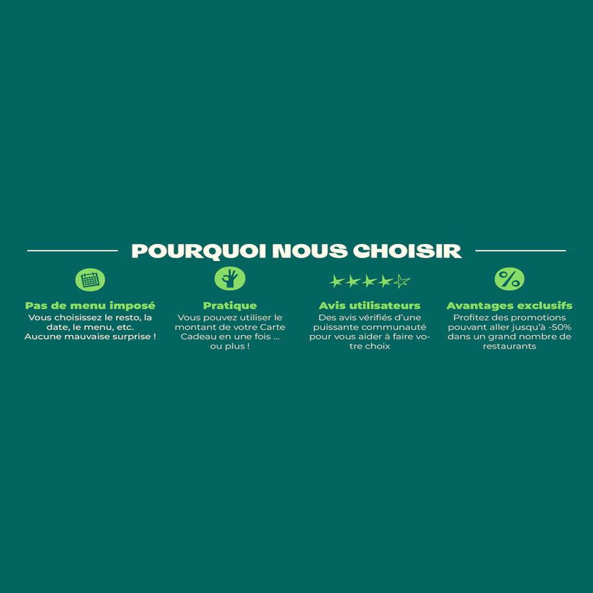 Voir la diapositive 4 : THEFORK Coffret cadeau TheFork - Moment gourmand