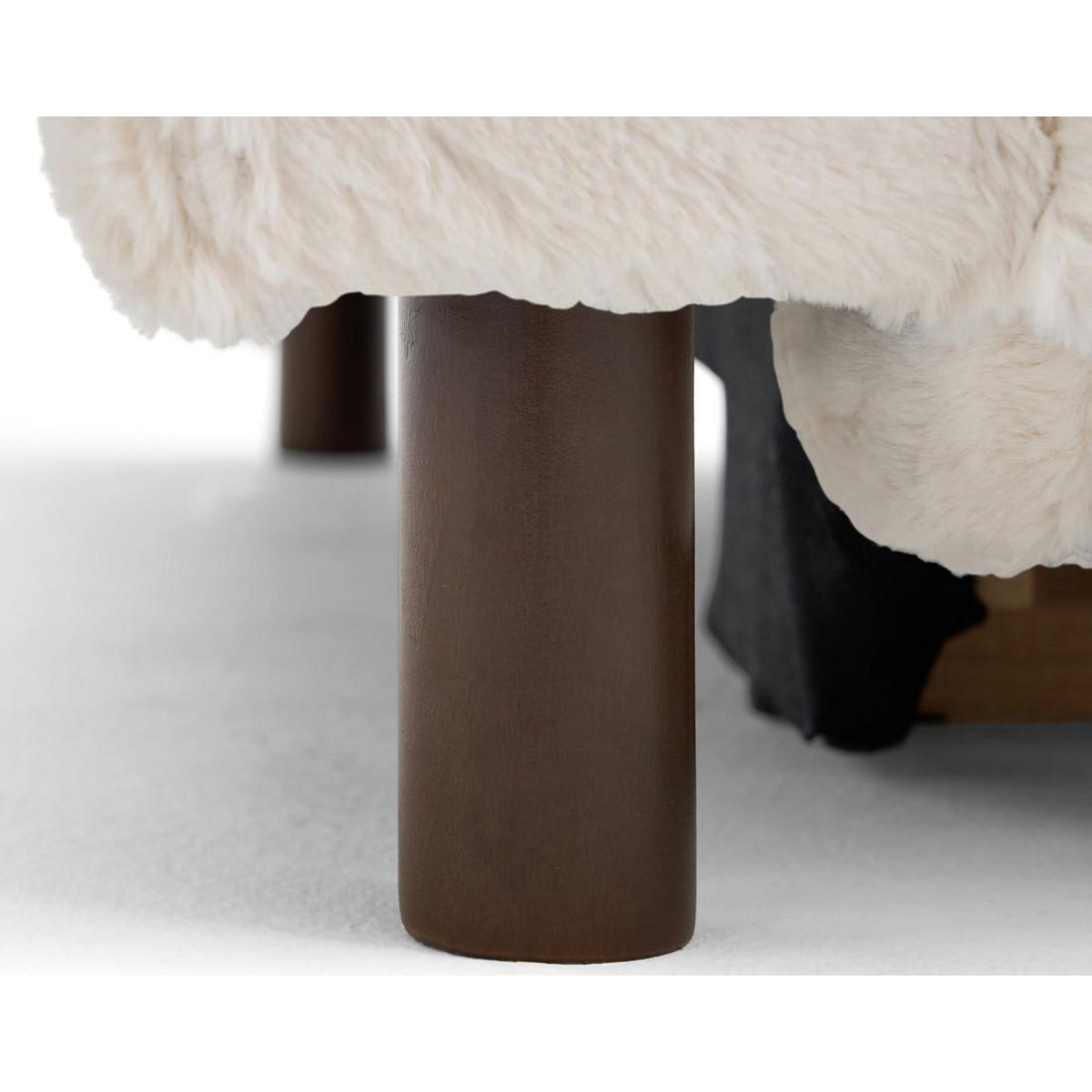 LISA DESIGN Jake - canapé d'angle droit 5 places convertible en fausse fourrure