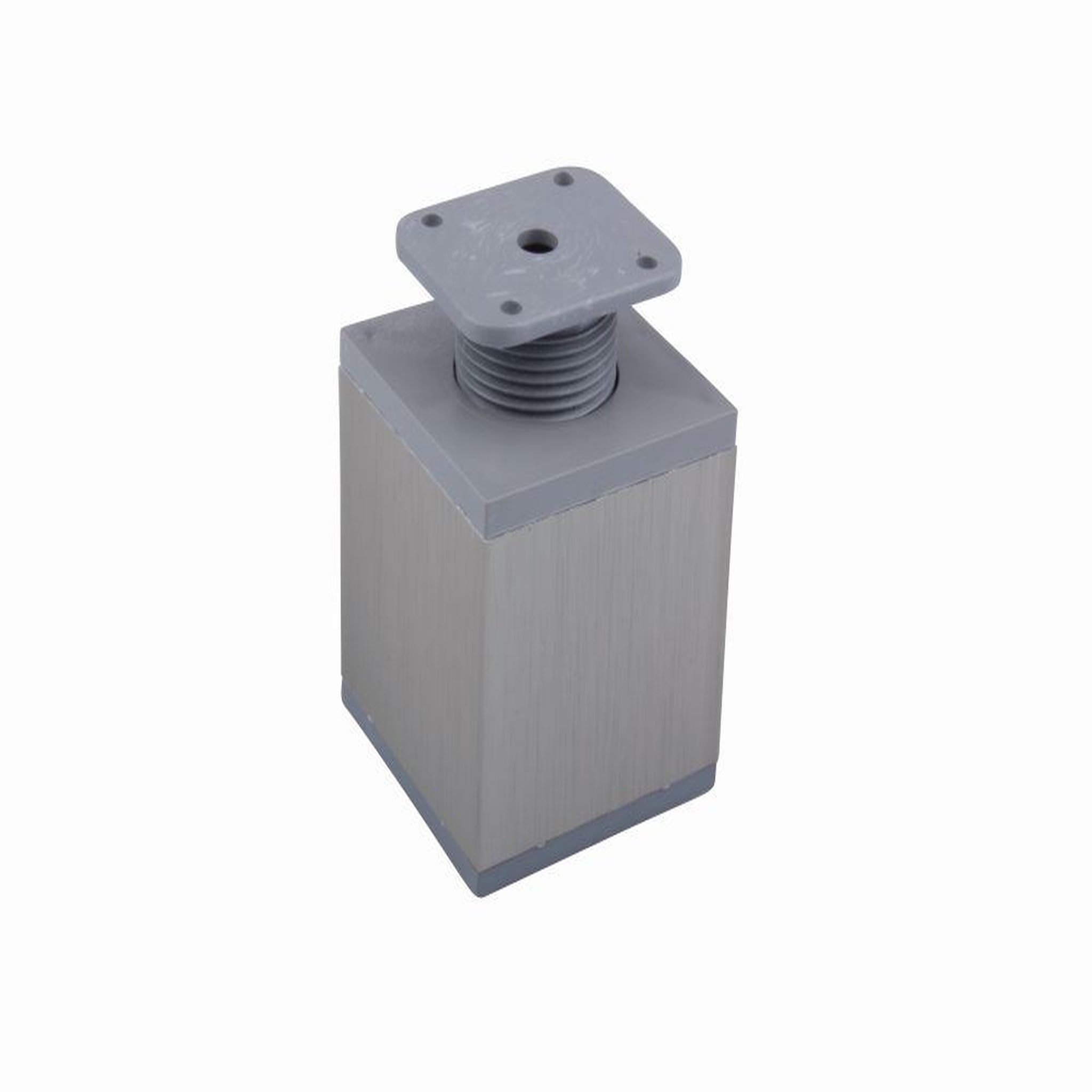 CENTRALE BRICO Pied de meuble fa012 100 mm réglable imitation inox
