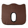 Voir la diapositive 3 : Paris Prix Coussin de Posture  Spécial Coccyx  42cm Marron