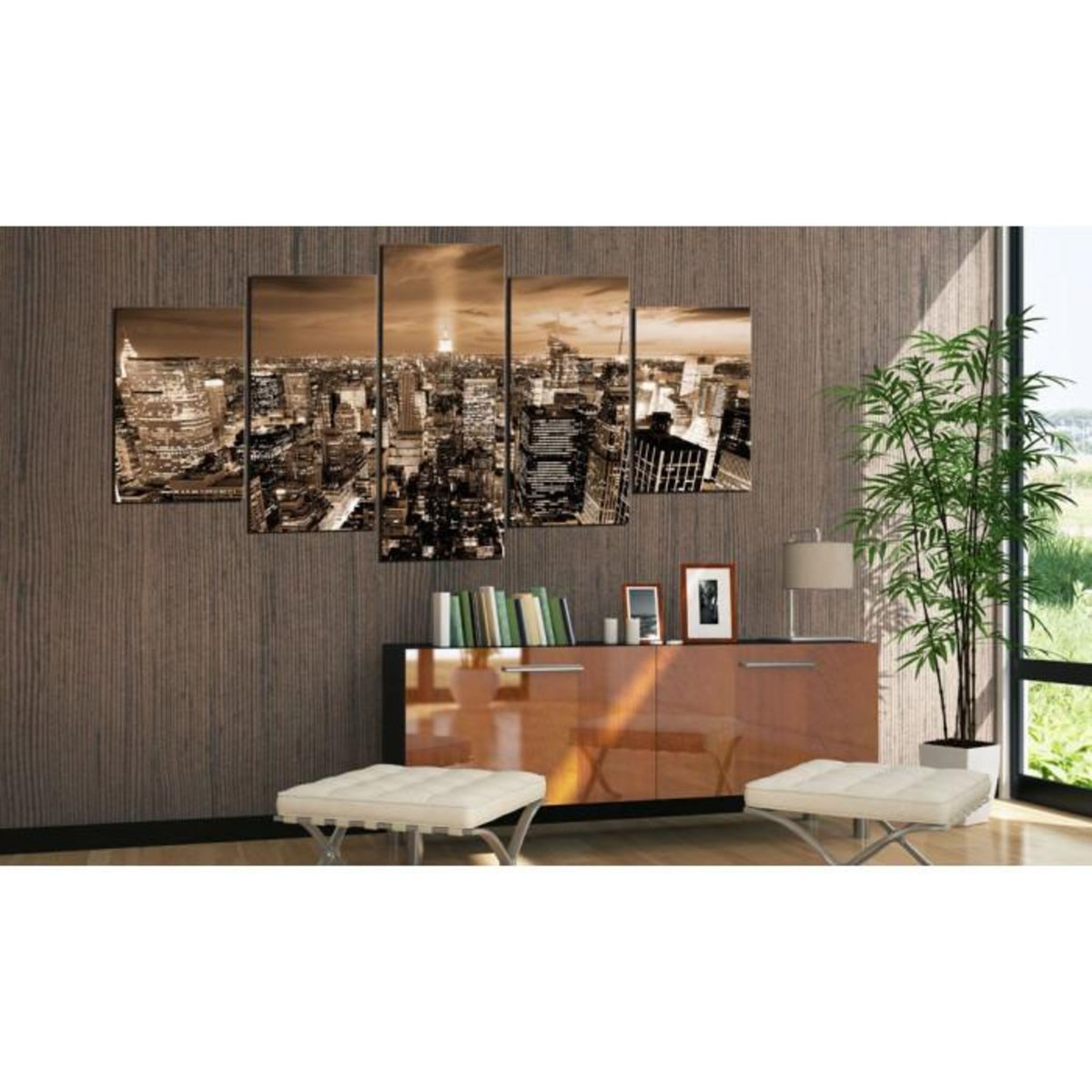 Paris Prix Tableau Imprimé  New York : Night Light