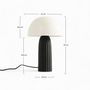 Voir la diapositive 4 : Rendez vous déco Lampe en métal blanche et noire - Joy