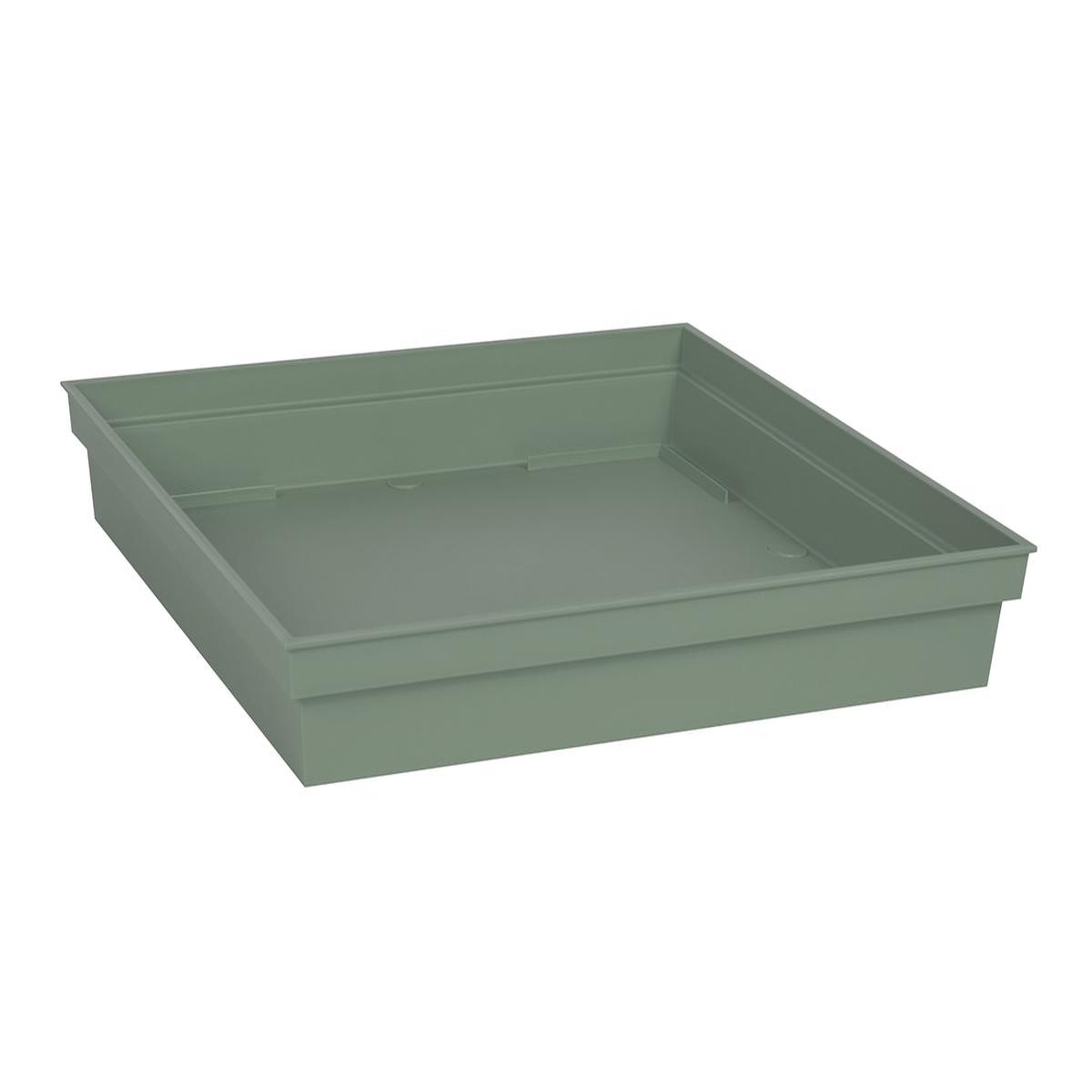 Eda Soucoupe Toscane carrée 32 cm - Vert laurier - Eda