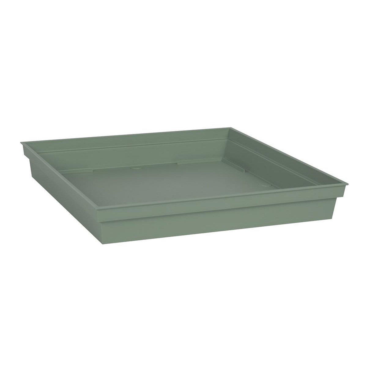 Eda Soucoupe Toscane carrée 32 cm - Vert laurier - Eda