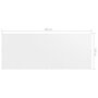 VIDAXL Ecran de balcon Blanc 120x300 cm Tissu Oxford