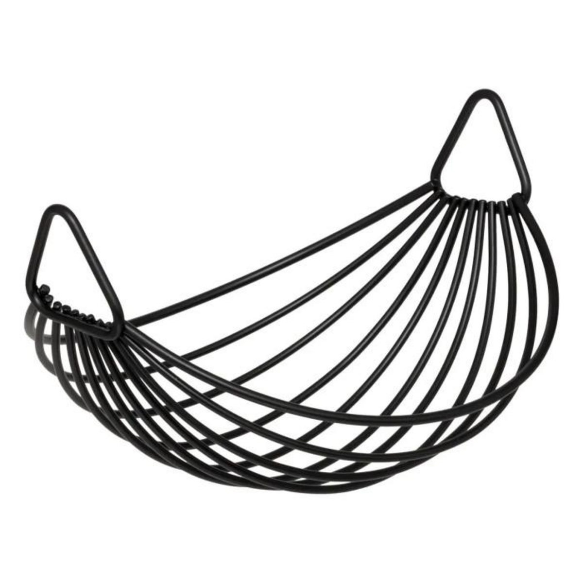 FIVE Corbeille à Fruits 2 Niveaux  Balancier  46cm Noir