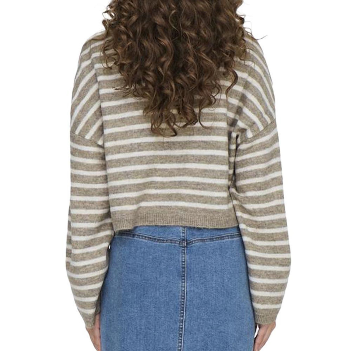 Only Pull Col roulé /Blanc Femme Only Talio