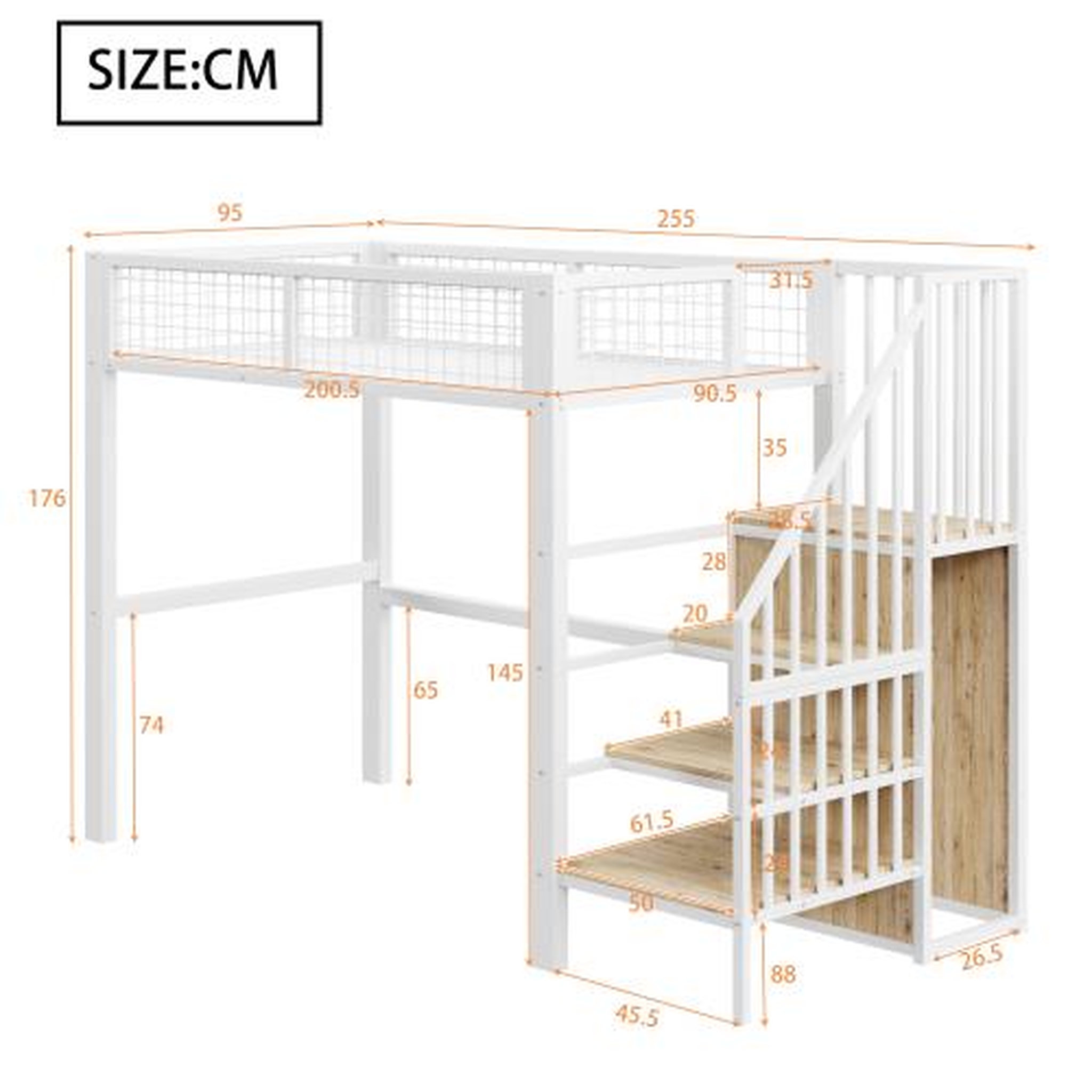 Voir la diapositive 3 : MERAX Lit mezzanine