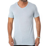 PANAME BROTHERS T-shirt Bleu Clair Homme Paname Brothers Tom. Coloris disponibles : Bleu