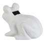 Voir la diapositive 2 : Paris Prix Statuette Déco  Grenouille Assise  37cm Blanc