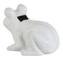 Voir la diapositive 2 : Paris Prix Statuette Déco  Grenouille Assise  37cm Blanc