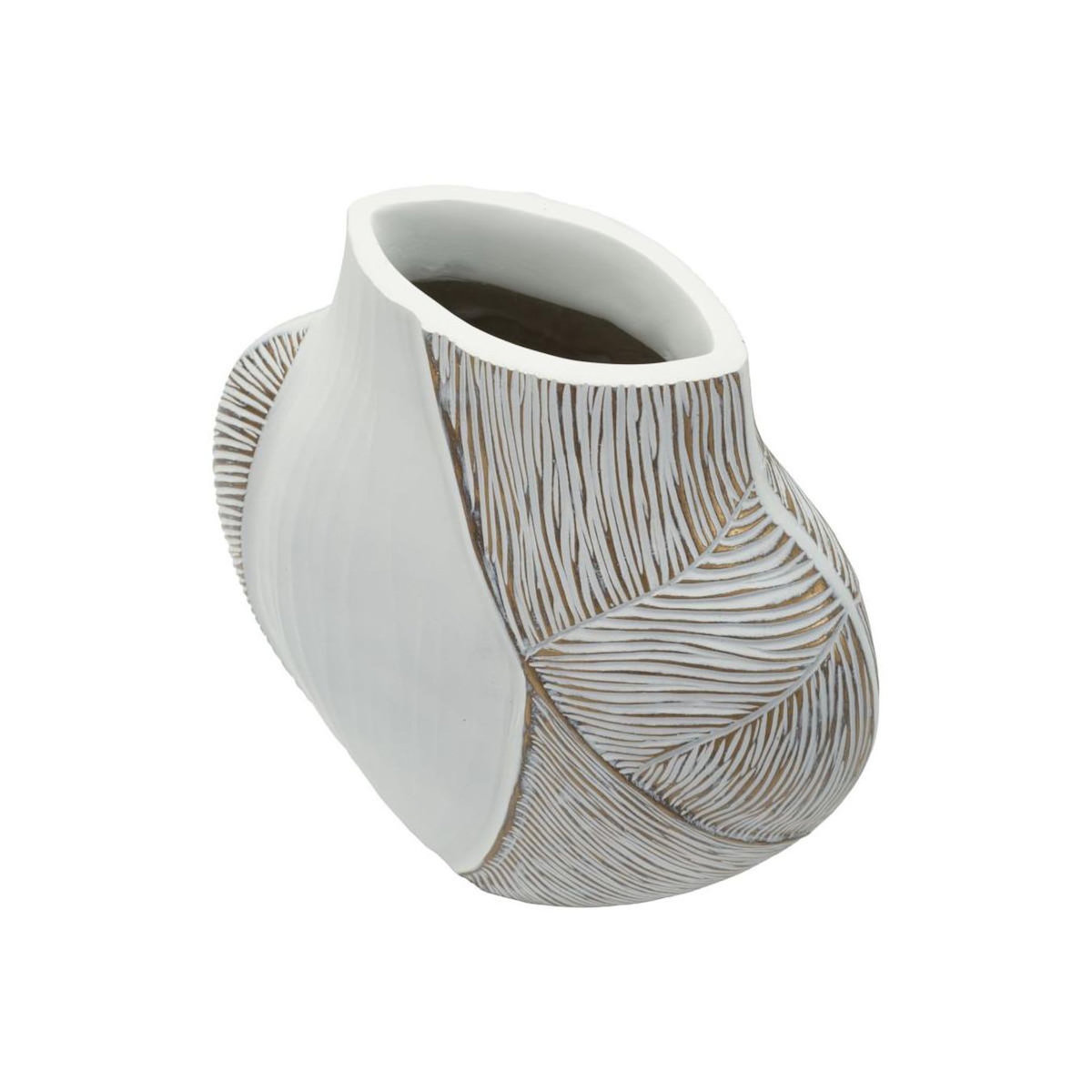 Paris Prix Vase Design  Hochi  31cm Blanc