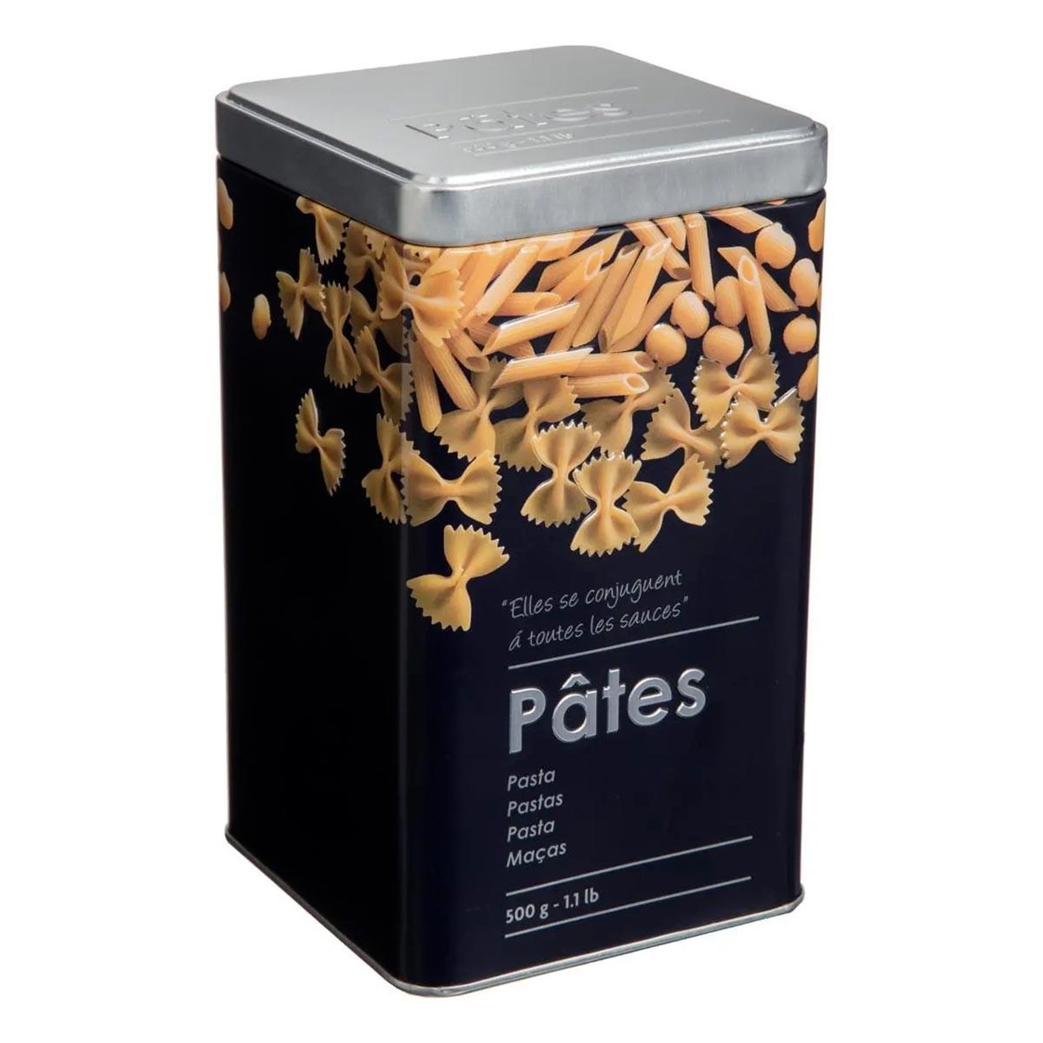 FIVE Boîte à pâtes  relief ii  18cm noir