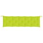 Voir la diapositive 4 : VIDAXL Coussin de banc de jardin vert brillant 180x50x7cm tissu oxford