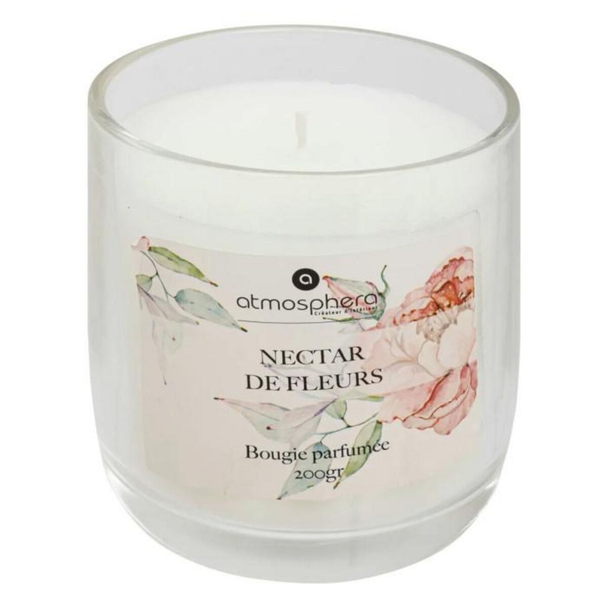 ATMOSPHERA Bougie Parfumée  Oudy  200g Nectar de Fleurs