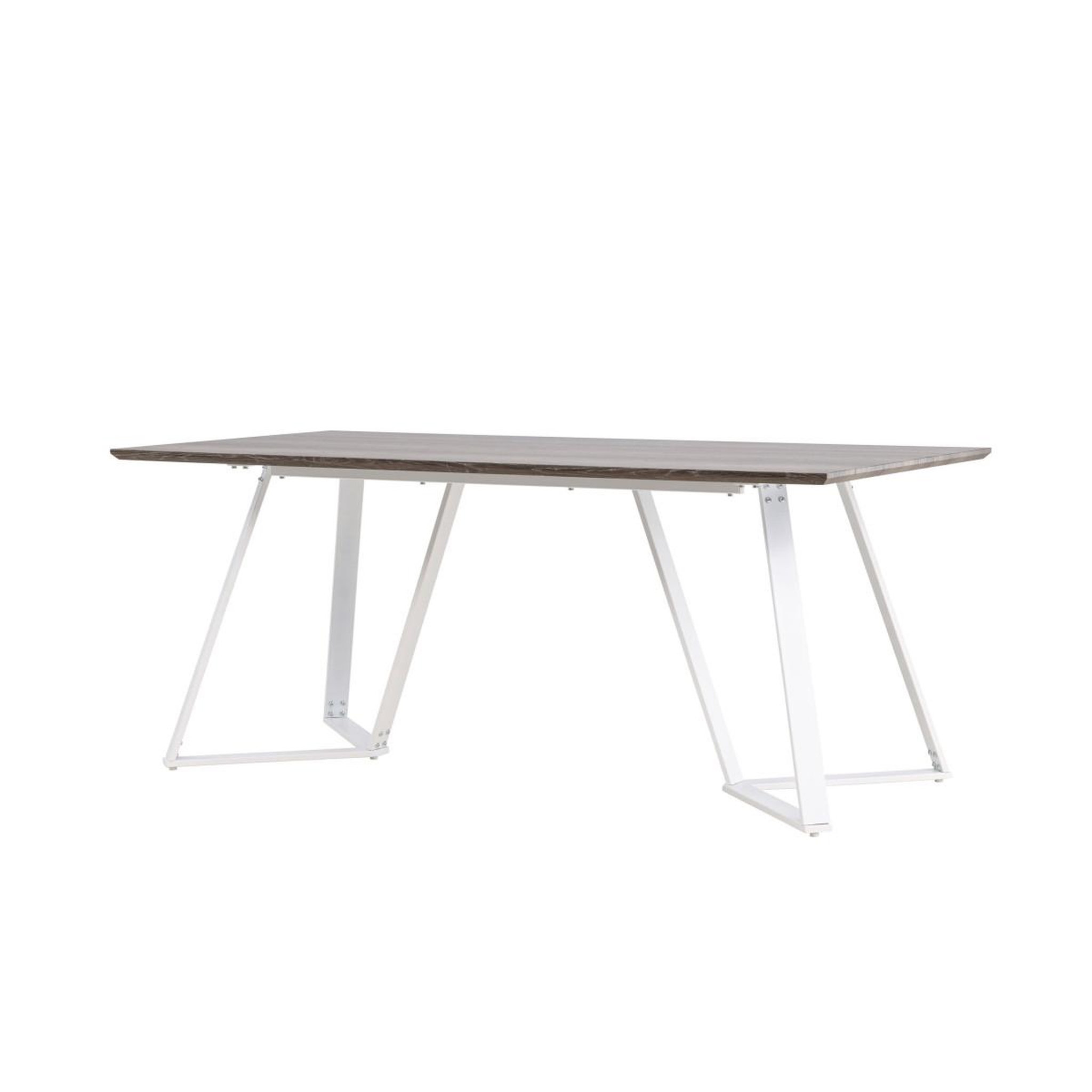 Voir la diapositive 3 : Paris Prix Table à manger design  marina  180cm marron