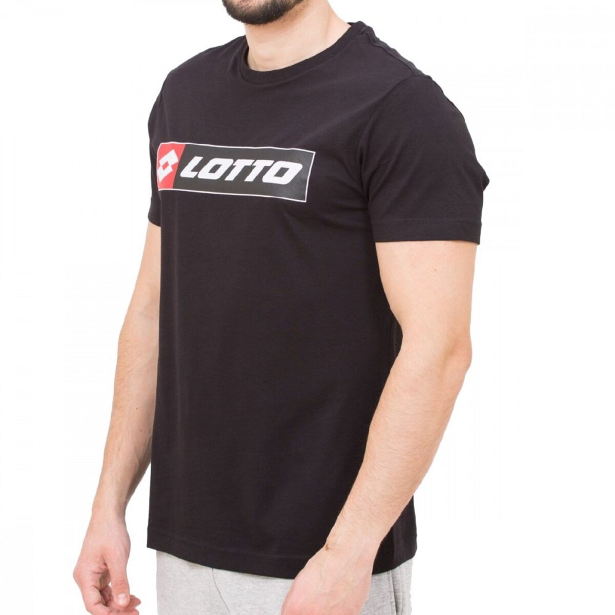 LOTTO T Shirt Noir Homme Lotto JS