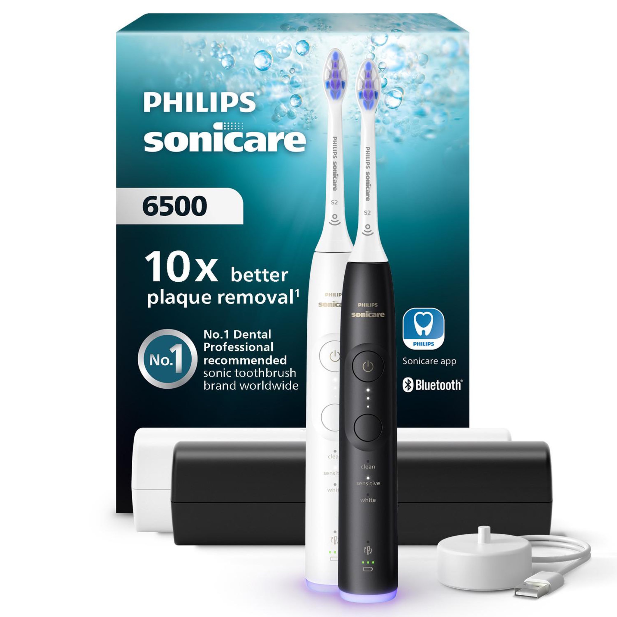 Philips Philips sonicare 6500 series series 6500 hx7419/01 brosse à dents rechargeable