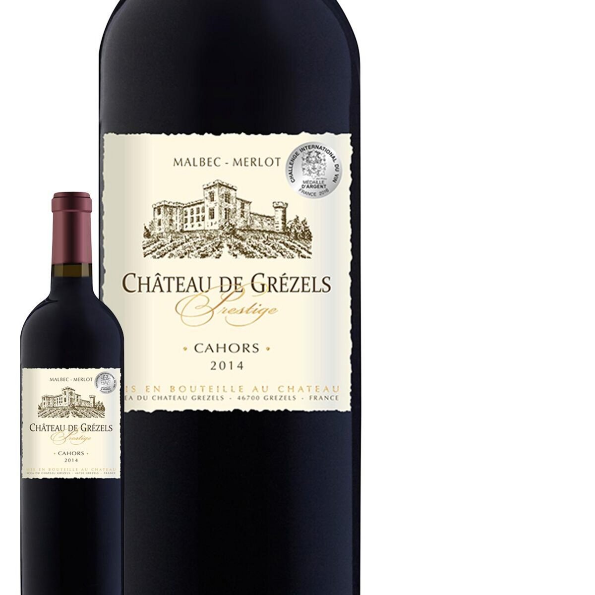 Chateau de Grezels Cahors Prestige Rouge 2014