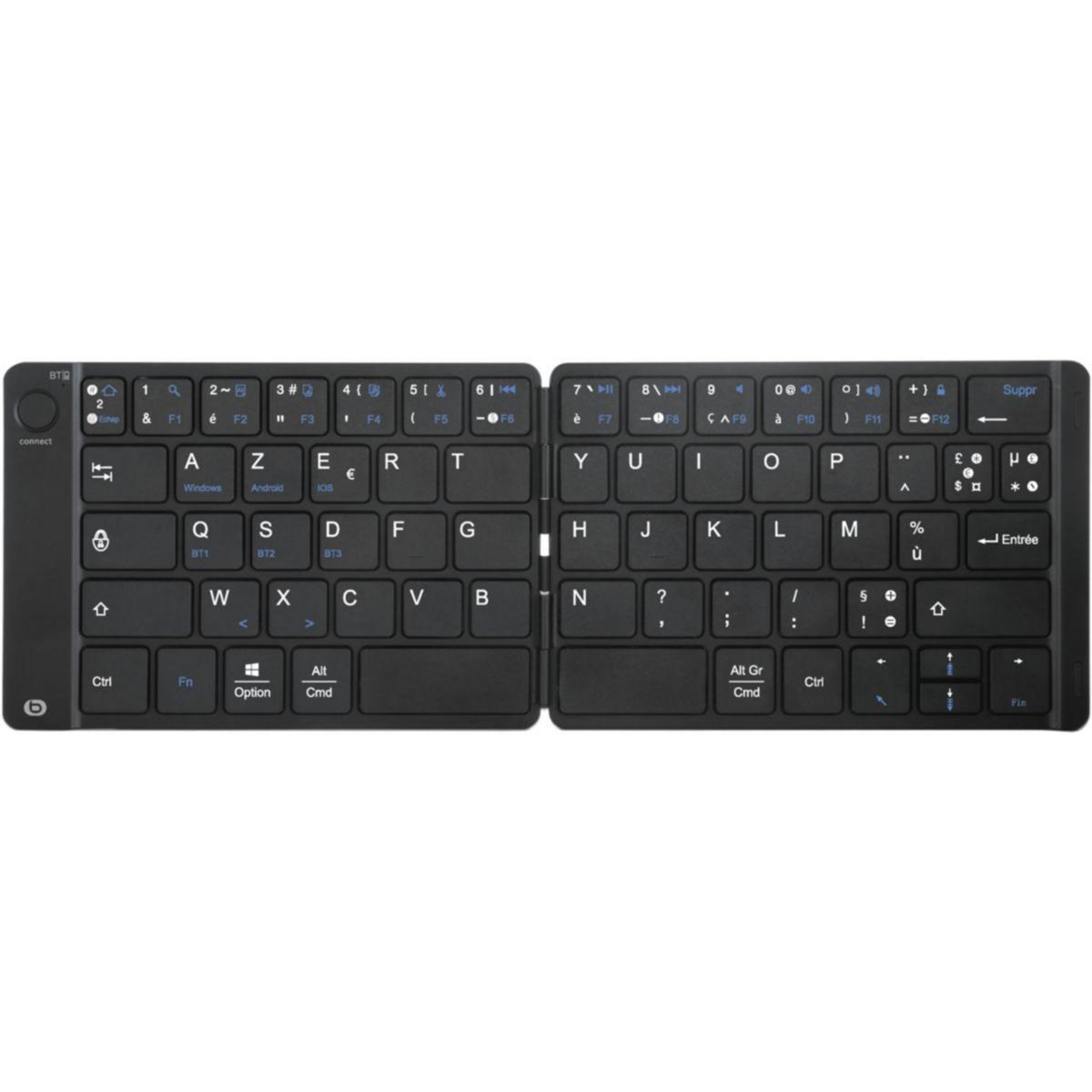 ESSENTIEL B Clavier sans fil Bluetooth Pliable