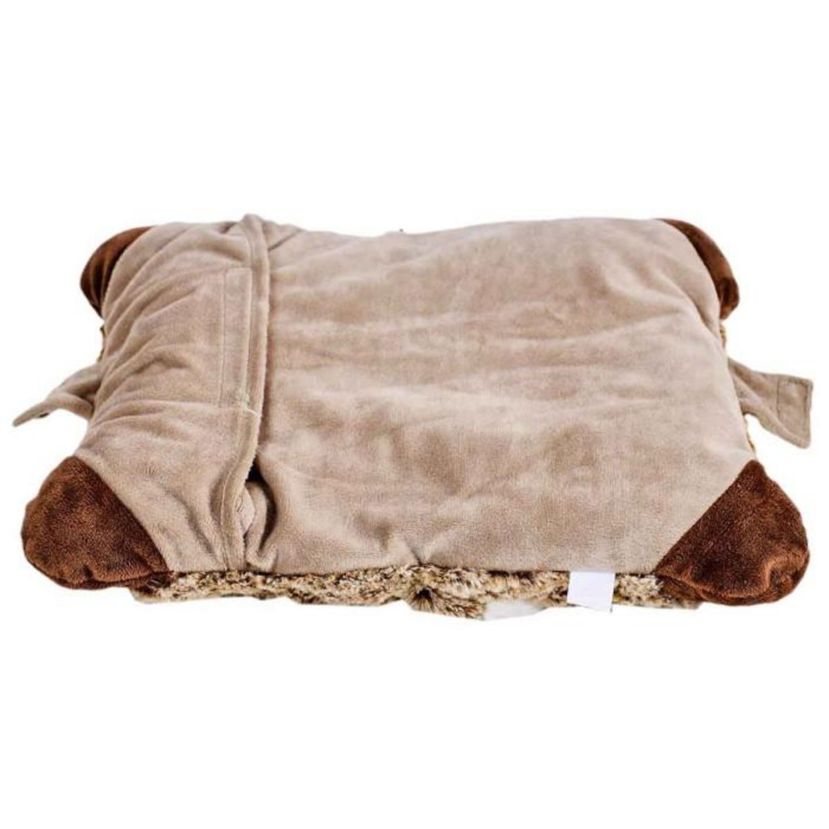 Paris Prix Bouillotte Coussin  Micro-Ondable  34cm Marron