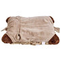 Voir la diapositive 4 : Paris Prix Bouillotte Coussin  Micro-Ondable  34cm Marron