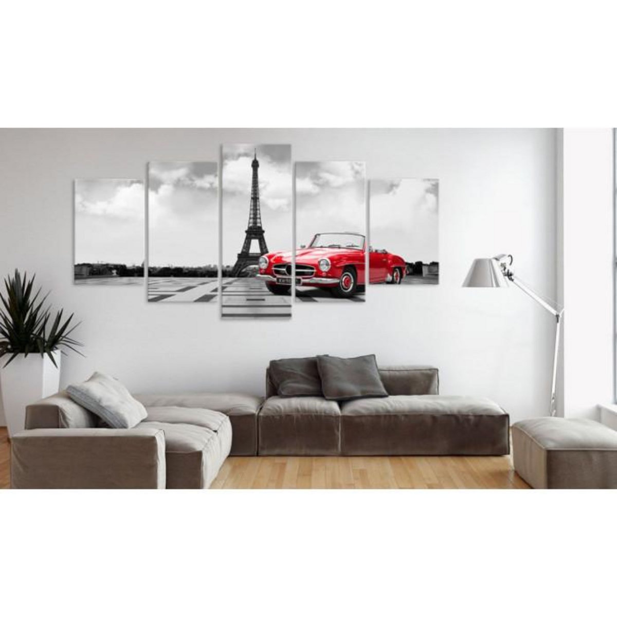 Paris Prix Tableau Imprimé  Voiture Parisienne