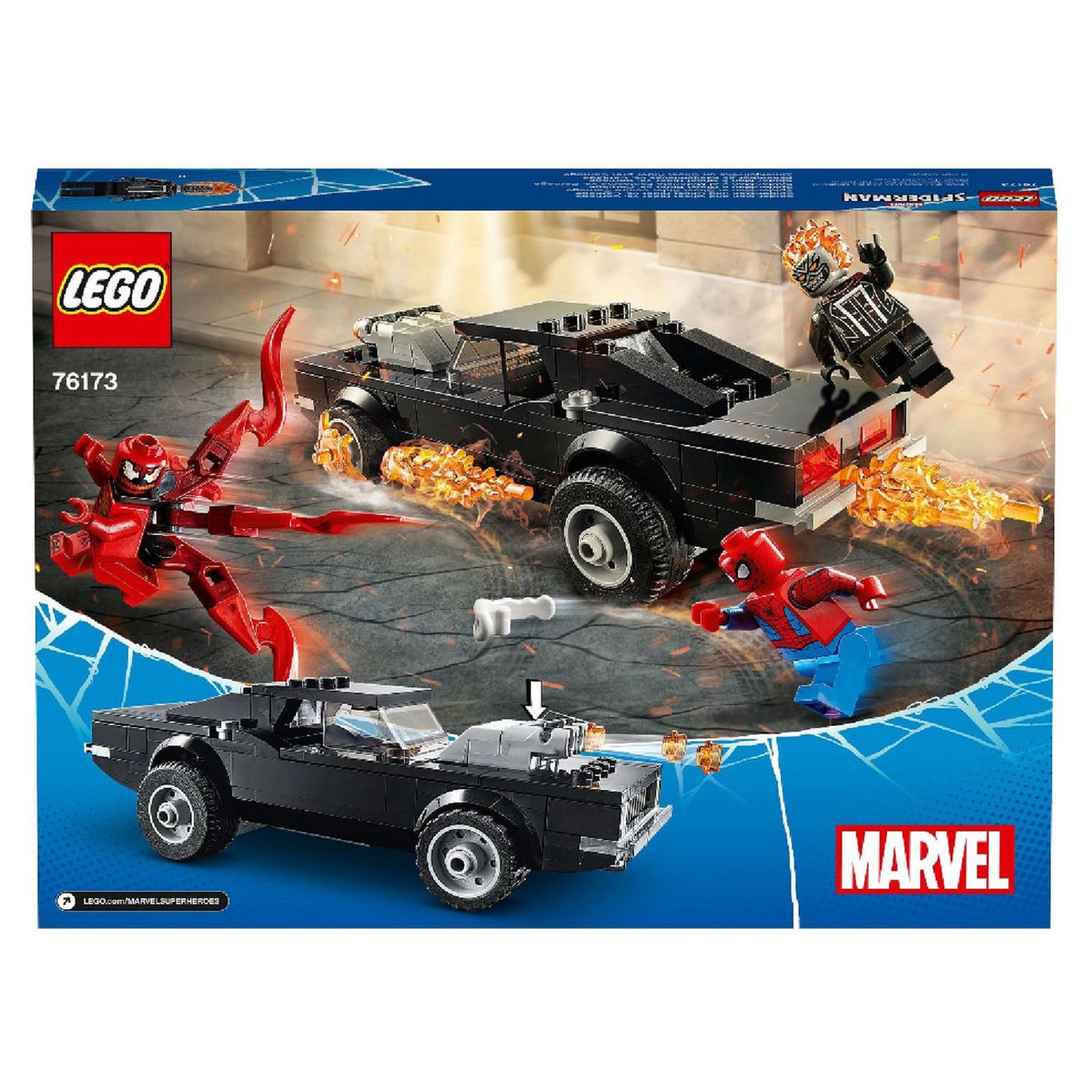 LEGO Marvel 76173 Spider-Man et Ghost Rider contre Carnage
