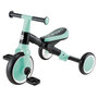 Voir la diapositive 1 : Globber Learning Bike - Trike 2 En 1 Evolutif Pastel Menthe / Noir