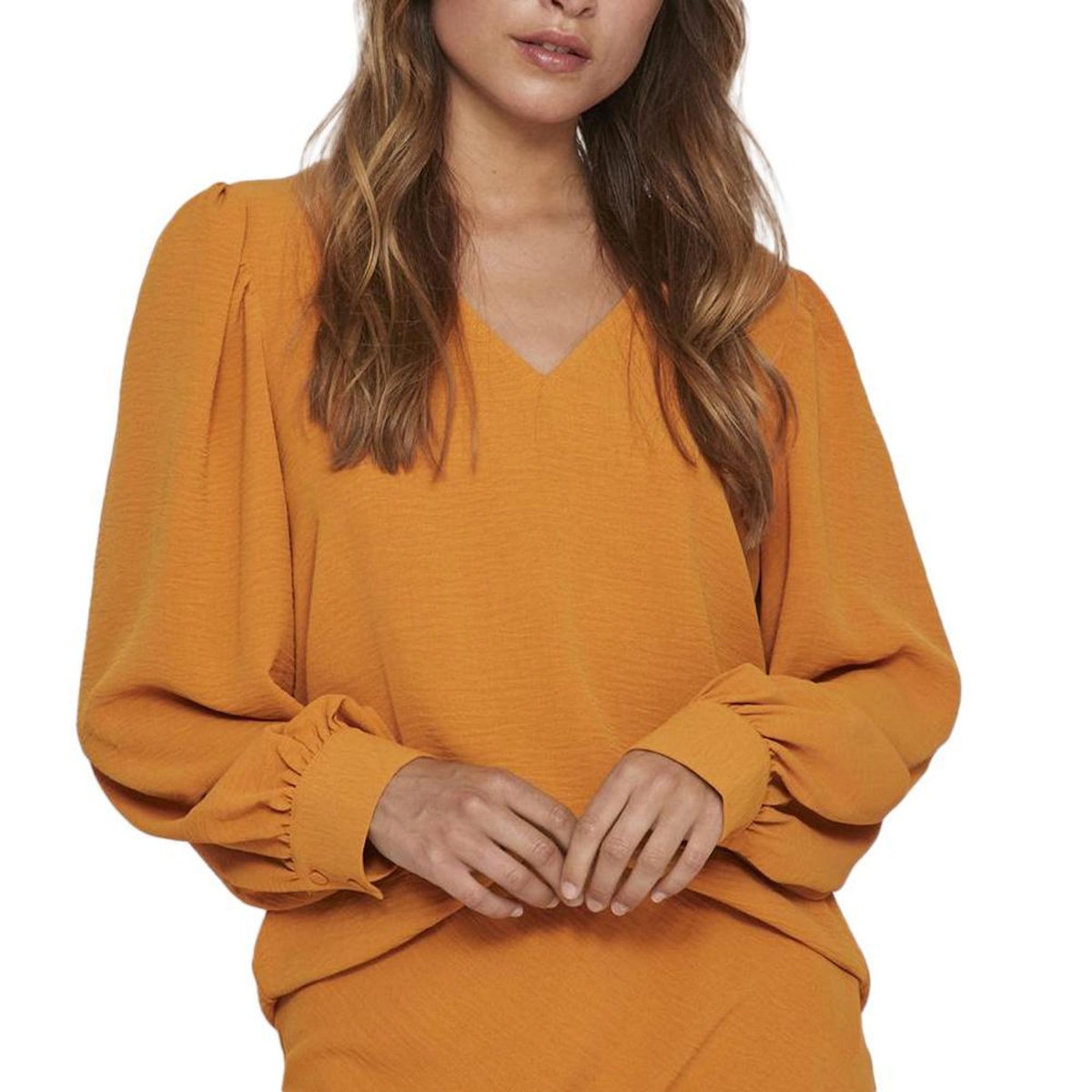 Vila Blouse Jaune Femme Vila Gaja