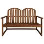 Voir la diapositive 2 : VIDAXL Salon de jardin 4 pcs bois d'acacia solide