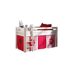 Paris Prix Tente Textile pour Lit  Pino Flower  Rose
