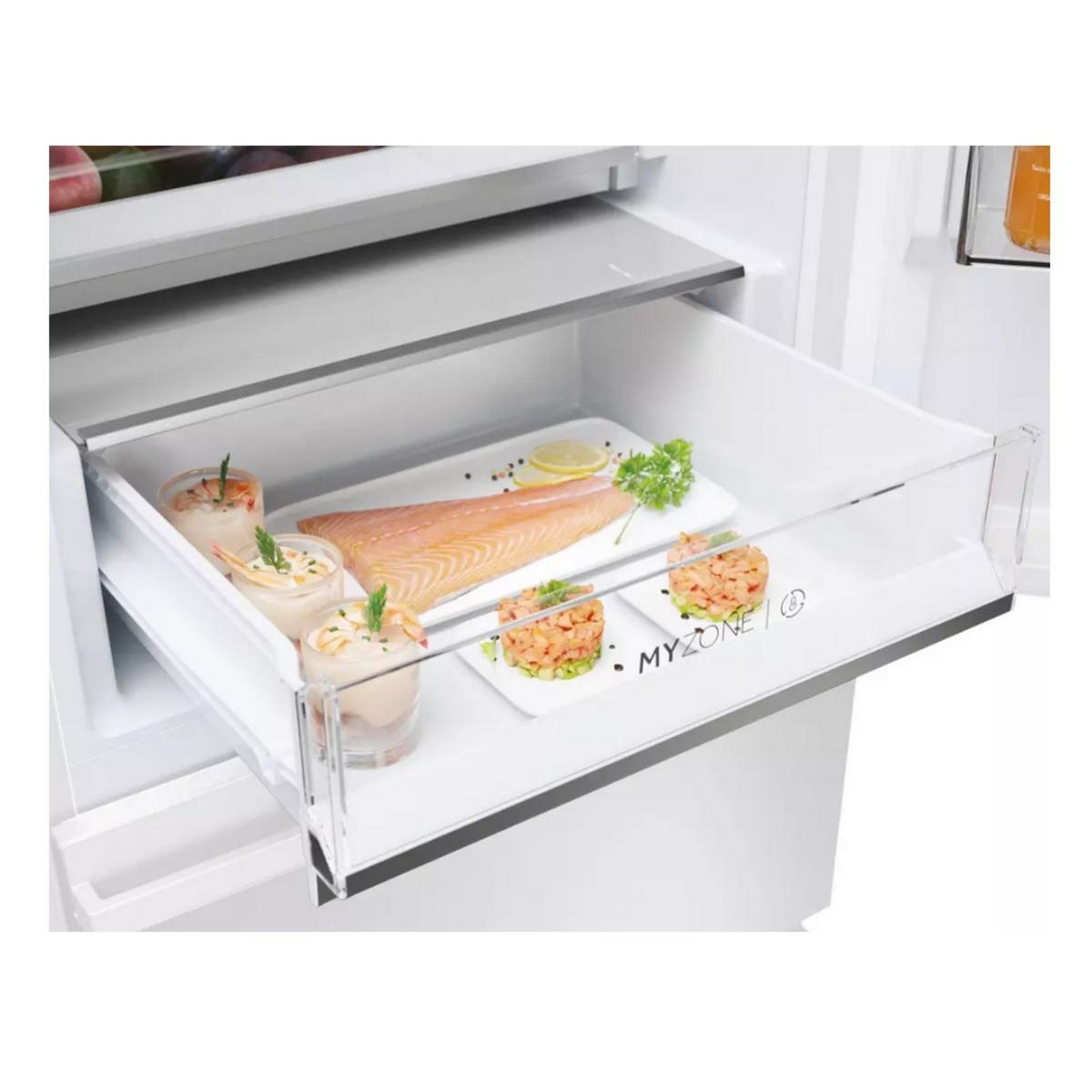 HAIER Réfrigérateur combiné 60cm 360l ventilé blanc - HTW5618ENPW