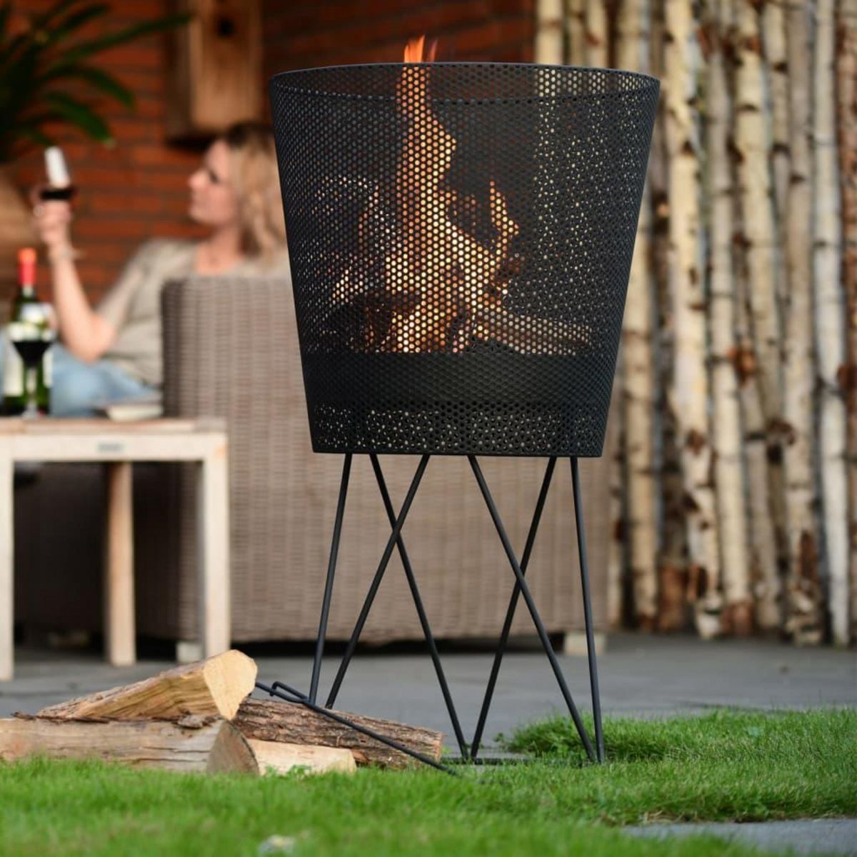 REDFIRE RedFire Panier a feu Amarillo Noir