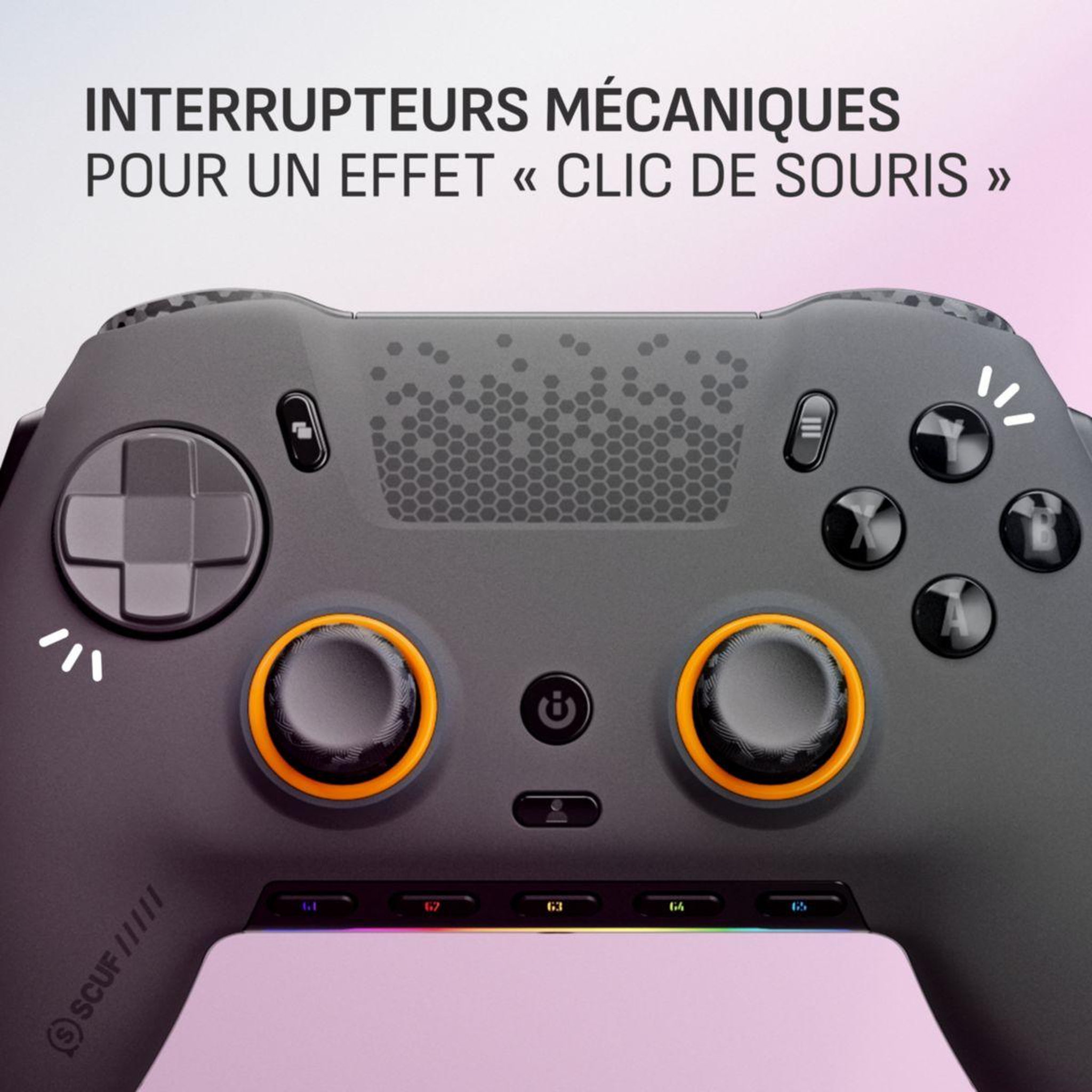 Voir la diapositive 2 : SCUFGAMING Manette Envision HE Wireless Controller - Steel