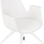 Voir la diapositive 6 : Paris Prix Chaise de Bureau Design  Mirabel  89cm Blanc
