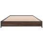 Voir la diapositive 4 : VIDAXL Cadre de lit sans matelas chene marron 75x190 cm