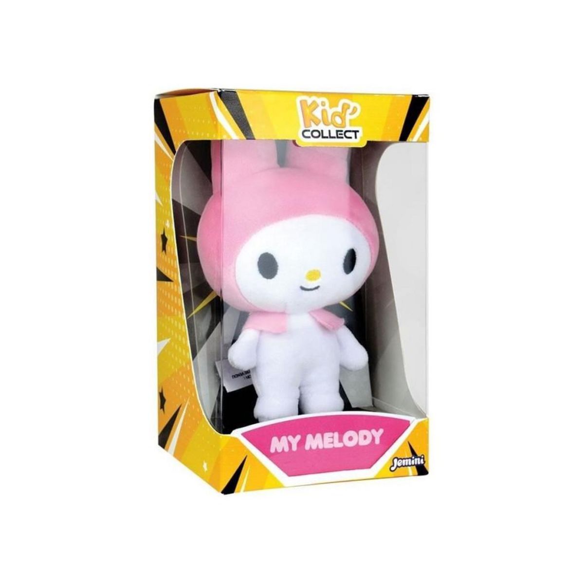 JEMINI Peluche a collectionner My Melody - JEMINI - HELLO KITTY - Kid'collect +/- 13 cm