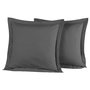 Voir la diapositive 2 : Sensei Maison Lot de 2 taies d'oreiller en percale de coton SOFT PERCALE