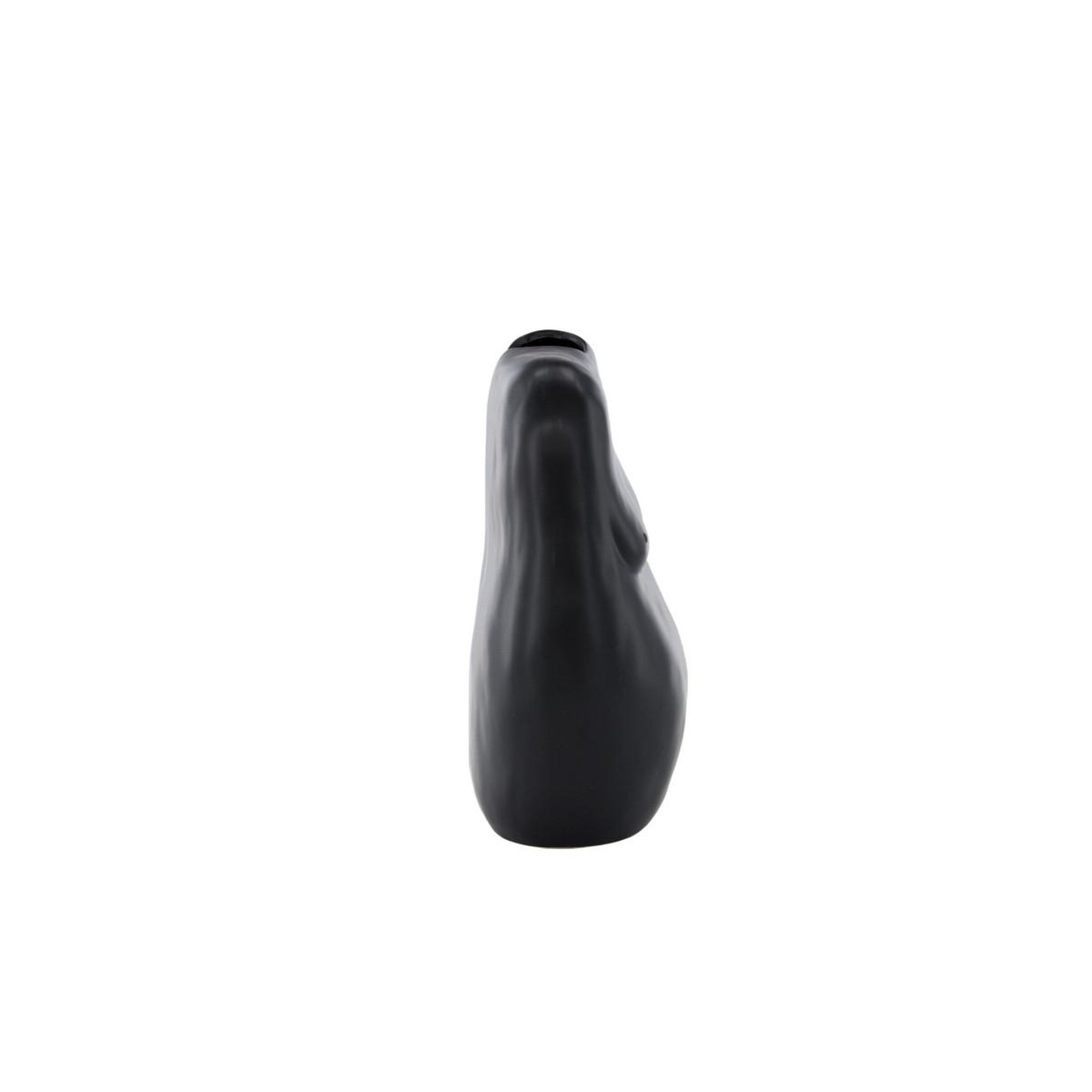 Voir la diapositive 2 : Paris Prix Vase buste en céramique  romie  28cm noir