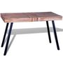 Voir la diapositive 4 : VIDAXL Table Teck recycle