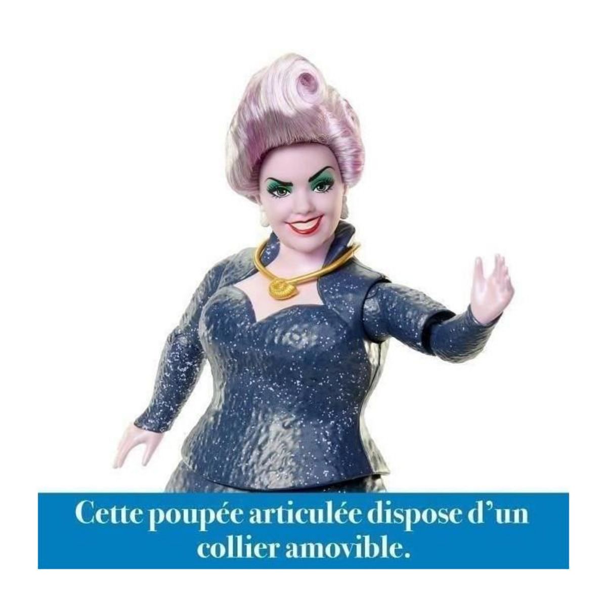 MATTEL POUPEE URSULA - MATTEL - HLX12 - POUPEE MANNEQUIN DISNEY
