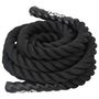 Voir la diapositive 3 : VIDAXL Corde de combat noir 9 m 6,8 kg polyester