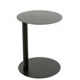 Voir la diapositive 4 : Paris Prix Table d'Appoint Ronde en Métal  Reva  50cm Noir